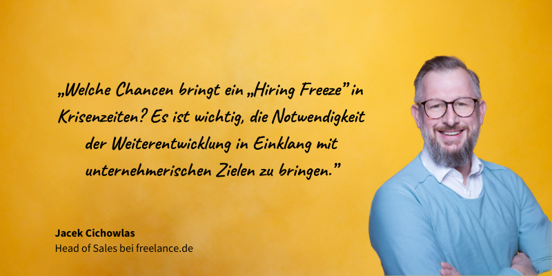 freelance.de Hiring Freeze 
