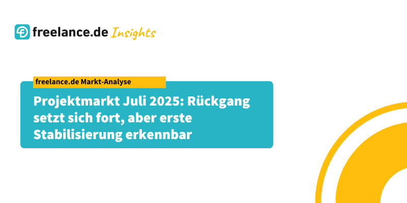 Freelancer-Projektmarkt Juli 2025
