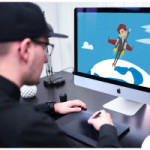 Freiberufler -Professionelle 2D Animation Erklärvideo/Erklärfilm Produktion darüber hinaus Webdesign und Grafikgestaltung