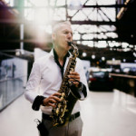 Freiberufler -Professioneller Saxophonist